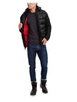 Men's Water Resistant Nylon Puffer Jacket