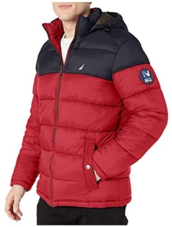 Men's Water Resistant Nylon Puffer Jacket