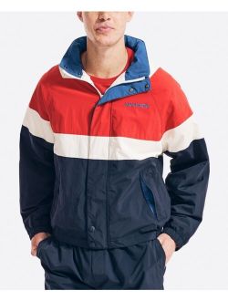 Men's Color Block Packable Jacket