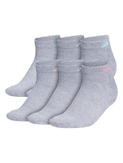 Women's Athletic Cushioned Low Cut Socks With Arch Compression (6-pair)