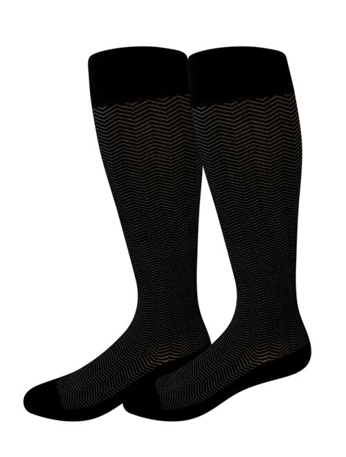 Love Sock Company Men's Knee High Socks - Chevron