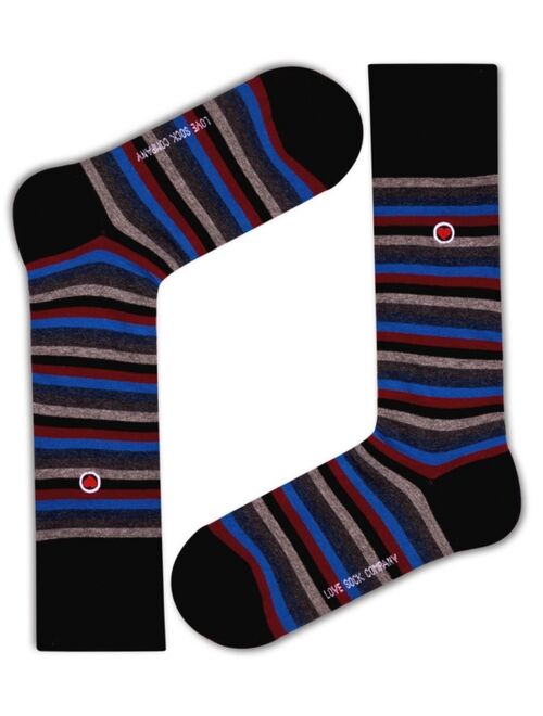 Love Sock Company Men's Mid Calf Dress Socks