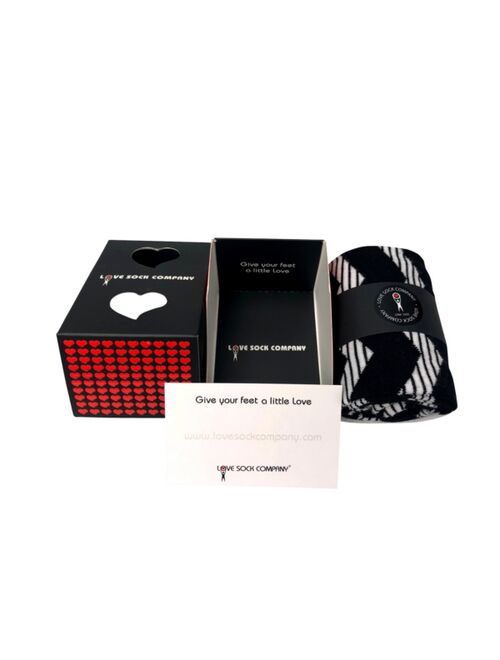 Love Sock Company Men's Socks Gift Box - Zig Zag