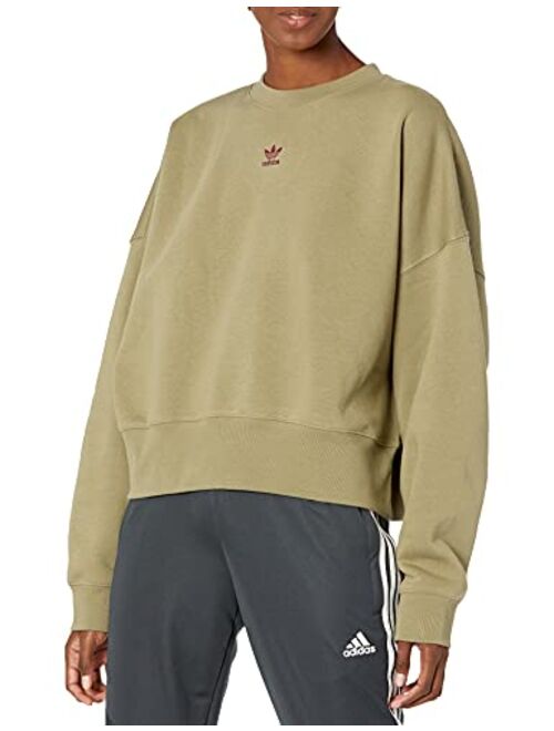 adidas Originals Women's Trefoil Crewneck Sweatshirt