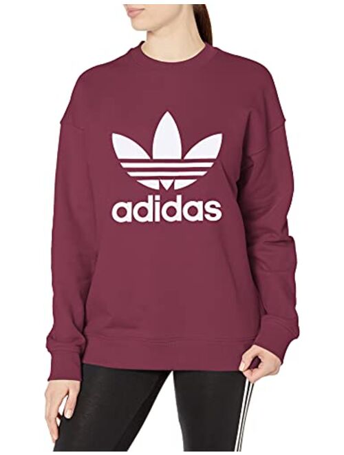 adidas Originals Women's Trefoil Crewneck Sweatshirt