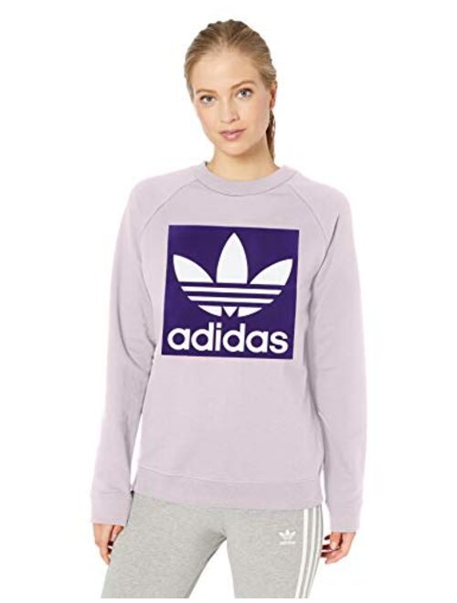 adidas Originals Women's Trefoil Crewneck Sweatshirt