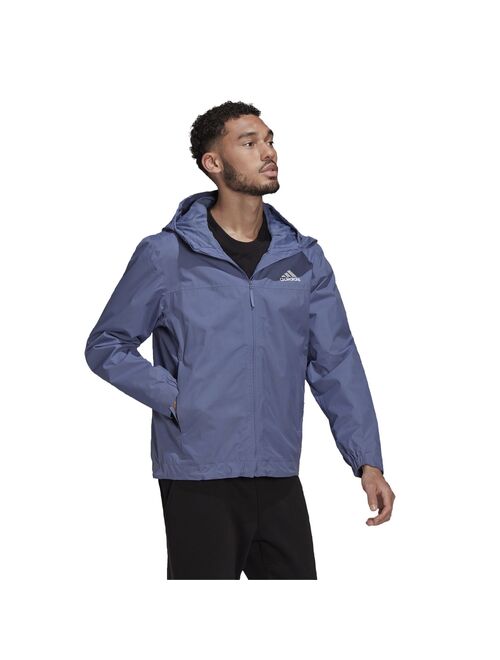 Men's adidas Basic 3-Stripe Rain Ready Jacket