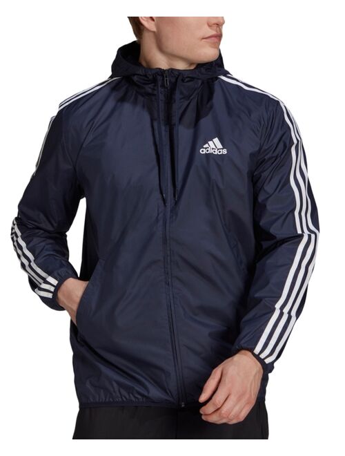 Adidas Men's AEROREADY Essentials 3-Stripes Windbreaker