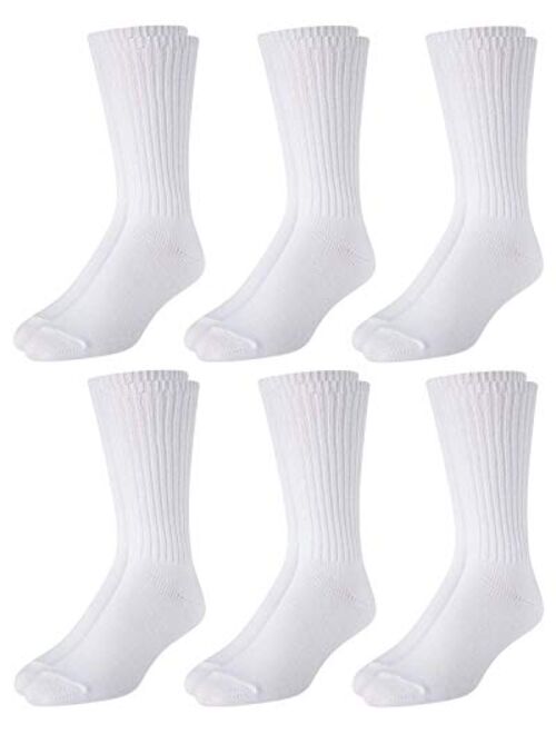 Calvin Klein Men's Ribbed Tube Crew Socks (6 Pack)