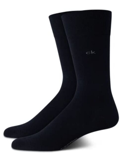 Mens Dress Socks Fine Egyptian Cotton Dress Socks (2 Pair)