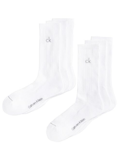 Men's Athletic Performance Crew Socks 6-Pack