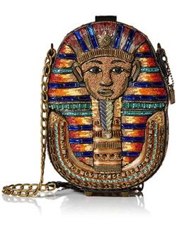 Mary Frances Tut Beaded Egyptian Pharaoh Novelty Handbag, Multi