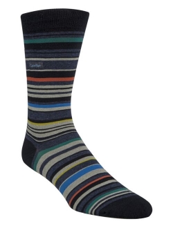 Men's Striped Crew Socks