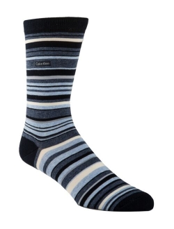 Men's Striped Crew Socks