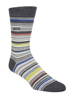 Men's Striped Crew Socks