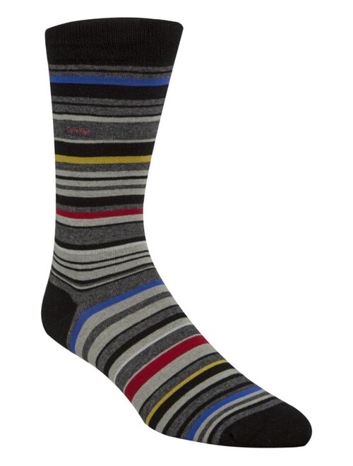 Calvin Klein Men's Striped Crew Socks