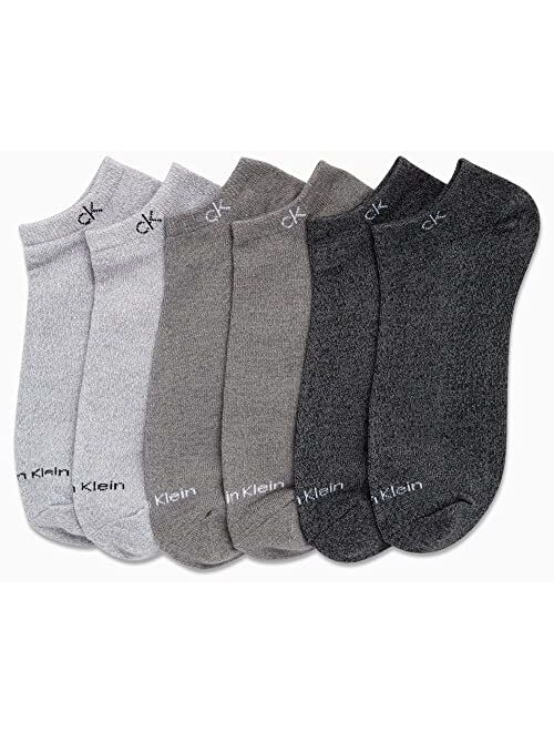 Calvin Klein Men’s Socks – No Show Ankle Socks (6 Pack)