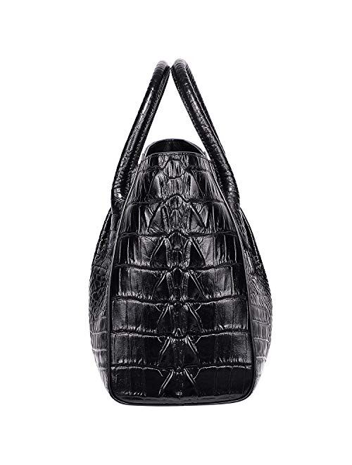 PIJUSHI Women Handbags Crocodile Purse Designer Top Handle Satchel Handbags For Women