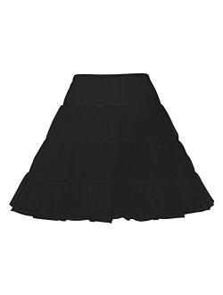 Flower Girls Hoopless Petticoat Crinoline Child's Tutu Underskirt Slips