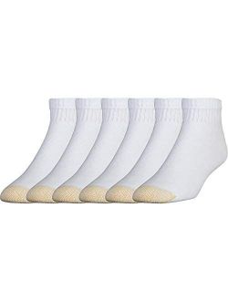 Men's 656p Cotton Quarter Athletic Socks, Multipairs