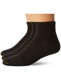 Men's Ultra Tec Performance Quarter Socks, 3-Pairs