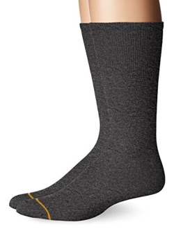 Men's Non Binding Crew Socks, 2-Pairs