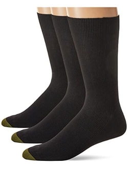 Men's Cotton Metropolitan Dress Socks, 3-Pairs