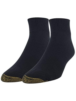 mens Non Binding Super Soft Quarter, 2 Pairs