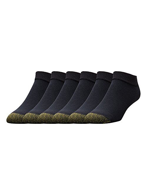 Gold Toe Men's Cotton Low Cut Sport Liner Socks, 6-Pairs