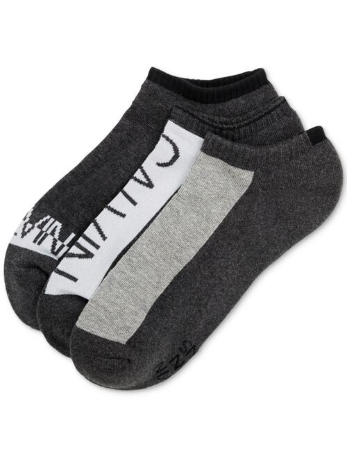 Calvin Klein Men's Logo Sport Low Cut Socks, Three Pairs