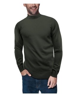 X-Ray Men's Mock Neck Sweater