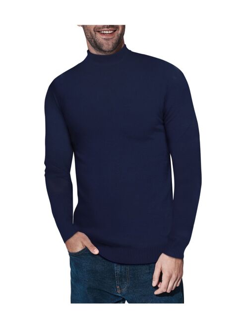 X-Ray Men's Mock Neck Sweater