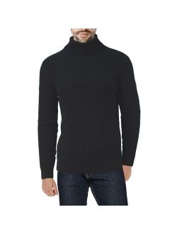 Men's Xray Regular-Fit Ribbed Turtleneck Sweater