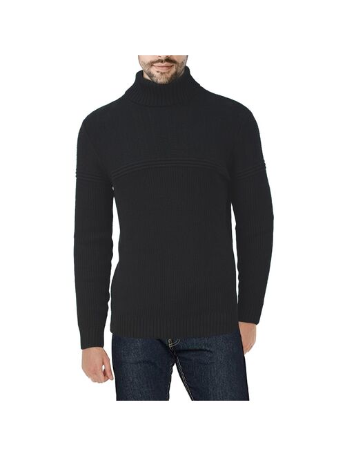 Buy Mens Xray Regular Fit Ribbed Turtleneck Sweater Online Topofstyle