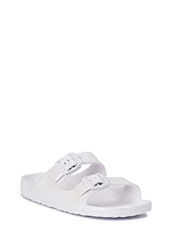 Womens Two Buckle Beachwear Slides