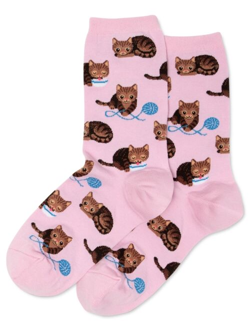 Hot Sox Cat And Yarn Socks