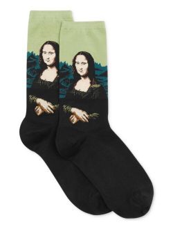 Women's Mona Lisa Artist Series Fashion Crew Sock