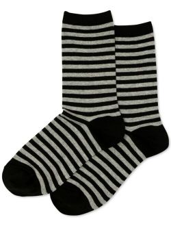 Thin Stripe Crew Socks