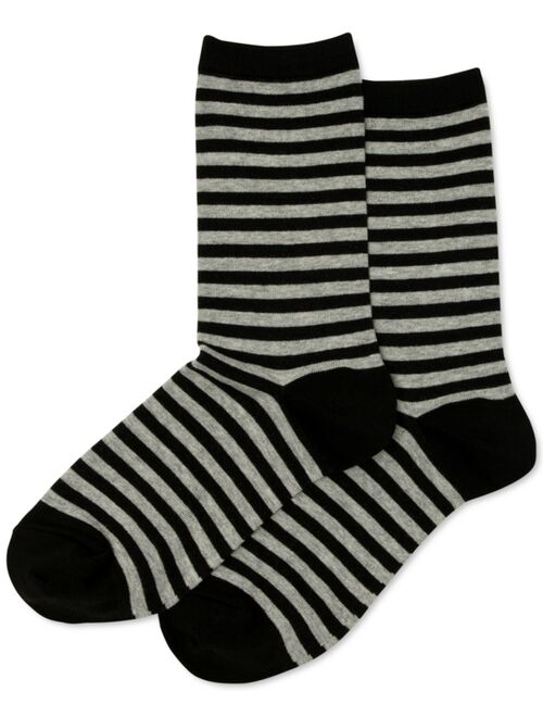 Hot Sox Thin Stripe Crew Socks