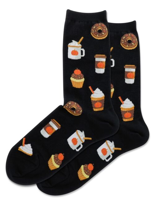 Hot Sox Pumpkin Spice Crew Socks