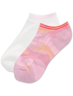 Women's 2-Pk. Camouflage Low-Cut Socks