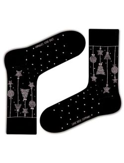 Women's Christmas Ornament Organic Cotton Socks