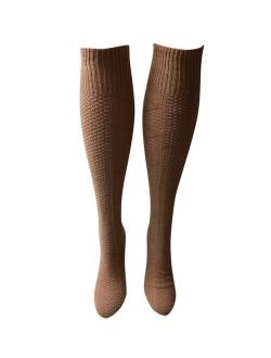 Women's Knee High Socks - Latte