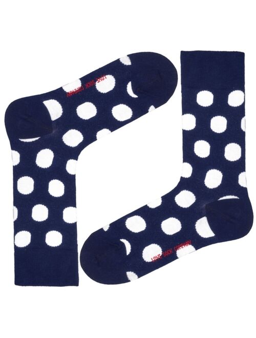 Love Sock Company Big Polka Organic Cotton Polka Dots Crew Socks