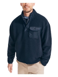 Men's Fleece Quarter-Button Pullover