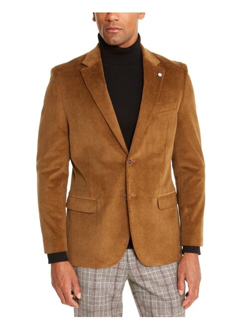 Nautica Men's Modern-Fit Active Stretch Corduroy Sport Coat