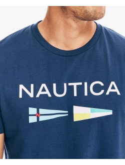 Men's Logo and Flag T-Shirt