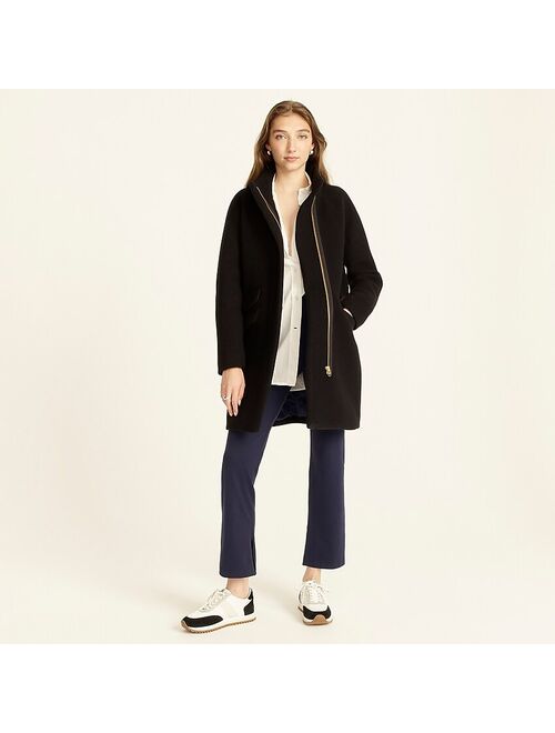 J.Crew Cocoon coat in Italian stadium-cloth wool blend