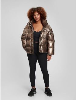 Heavyweight Cropped Oversized Puffer Jacket