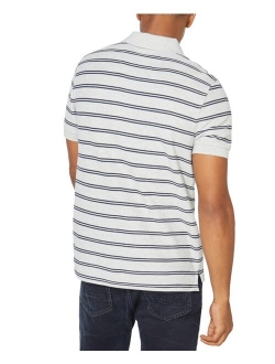 Striped Classic-Fit Deck Polo